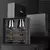 2 peças luz de luxo high-end copo de cristal conjunto de vidro de vinho tinto a na internet
