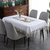 Toalha de Mesa Branca Bordada Retangular