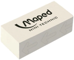 Goma Maped Mini Technic Blanca