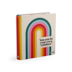 Carpeta Mooving Nº3 Rainbow 3 Aros 3x40