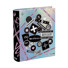 Carpeta Mooving GRL PWR A4 C/ Dos Aros 2x40