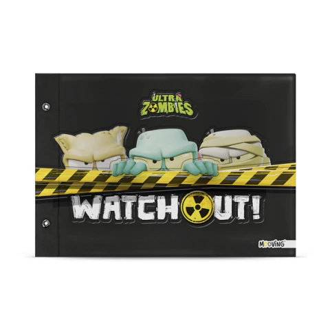 Carpeta Mooving Ultra Zombies No5 P/ Dibujo 2 Tapas - comprar online