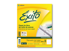 Repuesto Exito Nro 3 P/ Carpeta Tradicional - tienda online