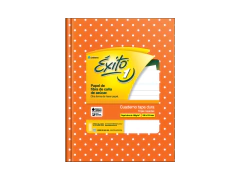 Cuaderno Exito E1 T/ Dura Lunares 16X21 cm X48 hjs