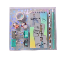 Set Oficina Mooving Maw Disney Articulos + Libreta 8x17 Cm