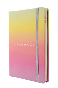Cuaderno Mooving Notes Rainbow A5 T/ Dura 15x21 Cm 96 H