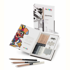 Kit Lapices Carioca Plus Graduados Grafito Negro Set X8 - comprar online