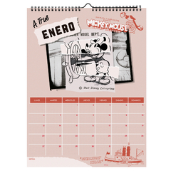 Imagen de Calendario Mooving Mickey & Friends 2025 C/ Stickers