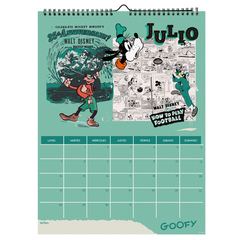 Calendario Mooving Mickey & Friends 2025 C/ Stickers - comprar online