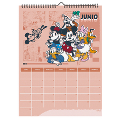 Calendario Mooving Mickey & Friends 2025 C/ Stickers en internet