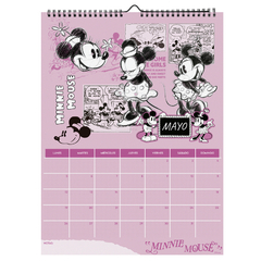 Calendario Mooving Mickey & Friends 2025 C/ Stickers - tienda online