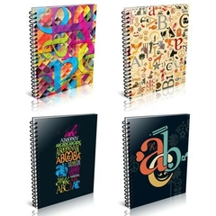 Cuaderno Rivadavia ABC Fantasia C/ Espiral 21x27 cm X60 hjs