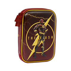 Cartuchera Mooving Dos Pisos Goma Eva DC Batman Flash 23x16x6 Cm
