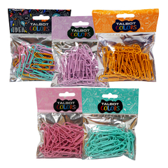 Clips Talbot Pastel Blister 50 mm X50 - comprar online