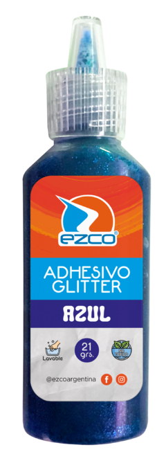 Adhesivo Ezco con Glitter / Brillo 21 grs - comprar online