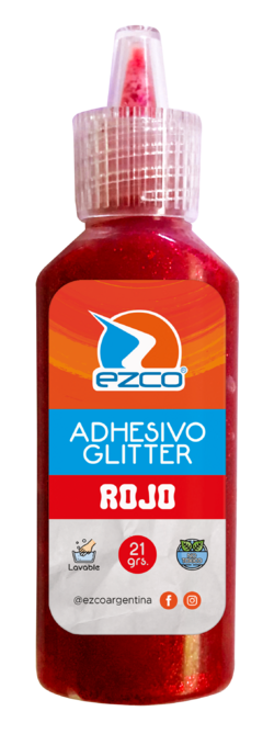 Adhesivo Ezco con Glitter / Brillo 21 grs - comprar online