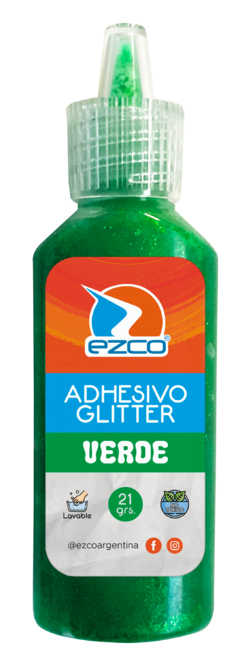 Adhesivo Ezco con Glitter / Brillo 21 grs en internet