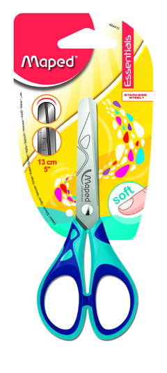 Tijera Maped Essentials Pulse Soft 13 cm - comprar online