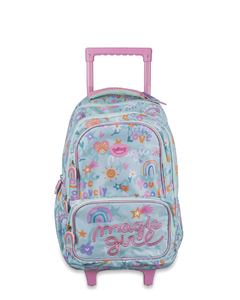 Mochila Talbot Carro con rueditas 18 " 30 ltrs escolar