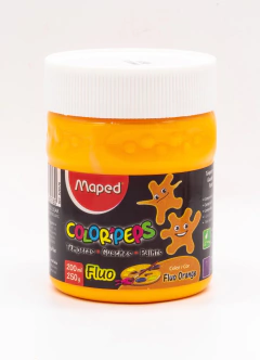 Temperas Maped Colores Fluo 200 ml / 250 gr X1 - comprar online