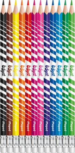 Lapices Maped de Colores Borrables X12 - comprar online