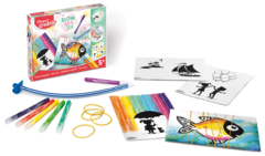 Set Aerografos Maped Kit Blow Pen String Art X6 en internet