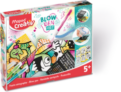 Set Aerografos Maped Kit Blow Pen Pop Art X6