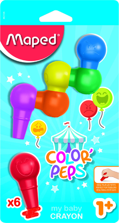 Crayones Maped Baby X6 - comprar online
