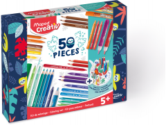 Set / Kit Maped Color Peps 50 Piezas Coloreo