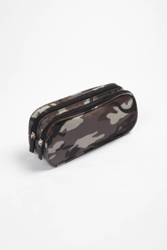 Cartuchera FW Oval Militar 2 Doble cierre