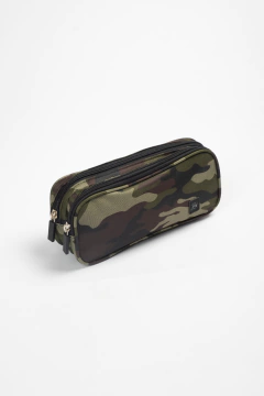 Cartuchera FW Oval Militar 2 Doble cierre - tienda online
