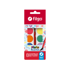 Acuarelas Filgo Pinto Colores X8