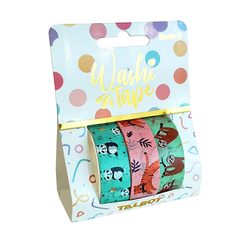 Cinta adhesiva Talbot Washi Tape 1,5cm x 3 mtrs x 3 u - tienda online
