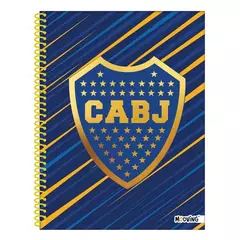 Cuaderno Mooving Boca Jr Universitario A4 80 Hjs en internet
