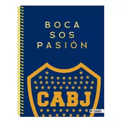 Cuaderno Mooving Boca Jr Universitario A4 80 Hjs - comprar online