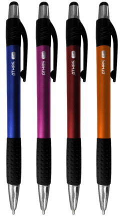Boligrafo Ezco Athos Retractil 1 mm