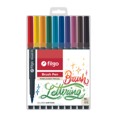 Marcador Filgo Brush 035 Pta Pincel Estuche X10 - comprar online