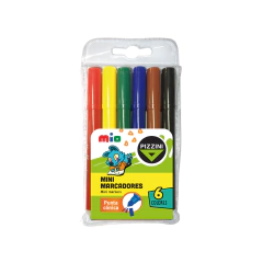 Marcadores Pizzini Mini escolar x 6 / x 10