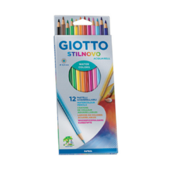 Lapices Giotto de colores Stilnovo Acuarelables x 12 / 24 u - comprar online