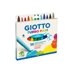 Marcadores Giotto Turbo Maxi Escolar X6/ X10/ X20 - Libreria Constitucion Minorista