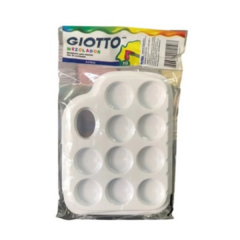 Paleta Mezcladora Giotto 10 bocas para pinturas / temperas x 1 u