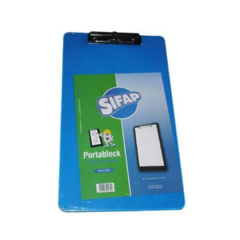 Portablock Sifap Placa Rigida A4 / Oficio x 1 u - tienda online