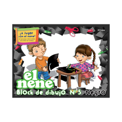 Imagen de Block El Nene Nro 5 Hojas Canson De Dibujo