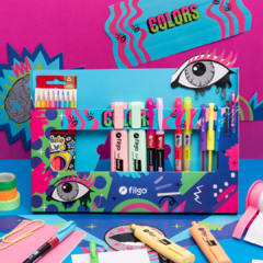 Kit Filgo Enjoy Set Colors Surtido X23 Piezas - comprar online