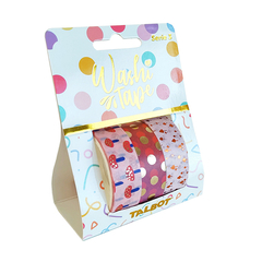 Cinta adhesiva Talbot Washi Tape 1,5cm x 3 mtrs x 3 u en internet