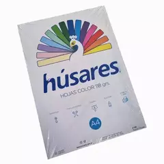 Hojas Cartulina Husares A4 x 25 hojas color 118 gr - comprar online