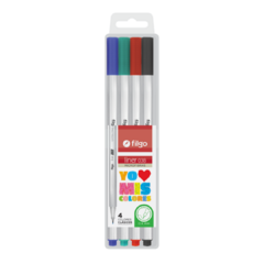 Microfibra Filgo 038 Clasico 0.4 MM Pack X4