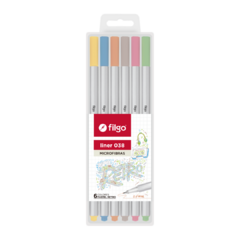 Microfibra Filgo 038 0.4 MM Pack X6 - Libreria Constitucion Minorista