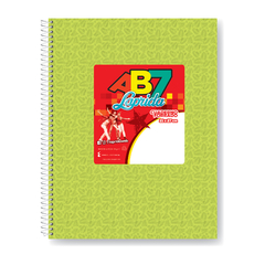 Cuaderno Laprida AB7 c/ Espiral 21x27 cm - Libreria Constitucion Minorista