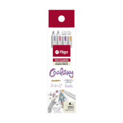 Resaltador Filgo Doble Punta Surtido Estuche X4 - tienda online
